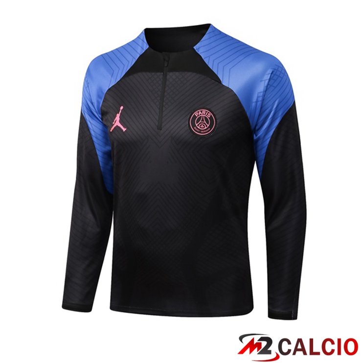 Felpe Allenamento Paris PSG Nero Blu 2022/2023