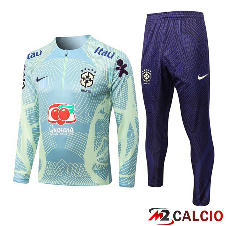 Tuta Calcio Brasile Verde 2022/2023