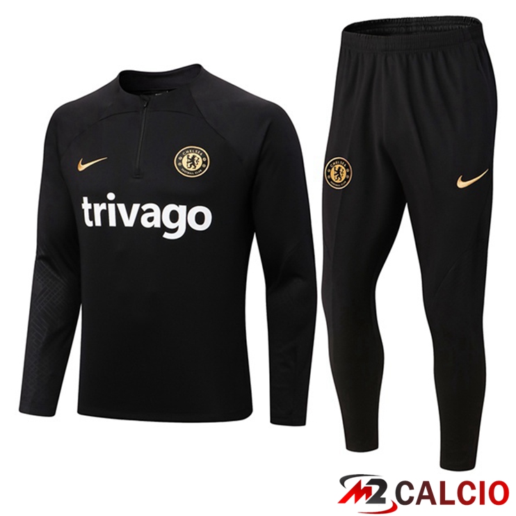 Tuta Calcio FC Chelsea Nero 2022/2023