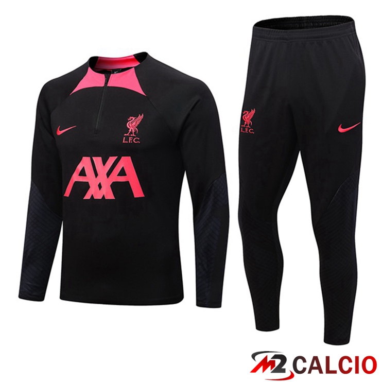 Tuta Calcio FC Liverpool Nero 2022/2023