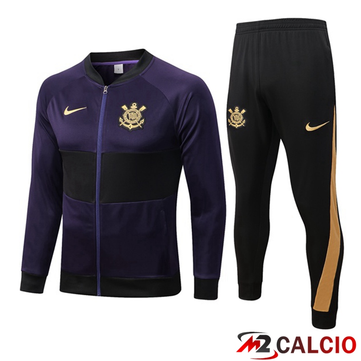 Insieme Tuta Calcio - Giacca Corinthians Porpora 2022/2023