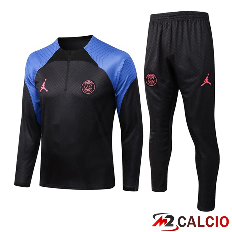 Tuta Calcio Paris PSG Nero Blu 2022/2023