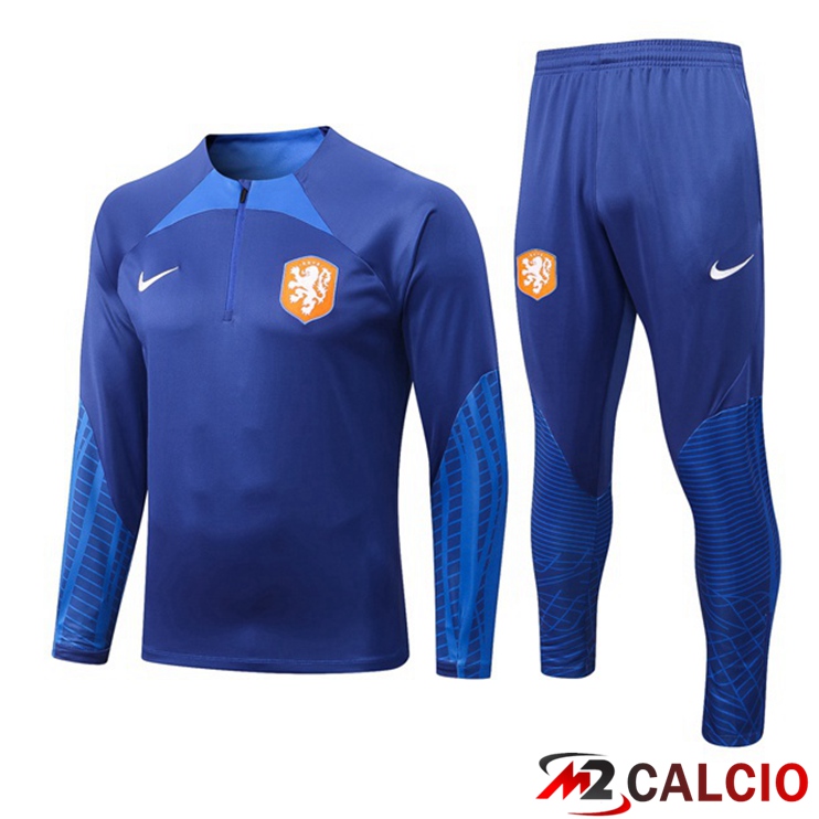 Tuta Calcio Paesi Bassi Blu 2022/2023