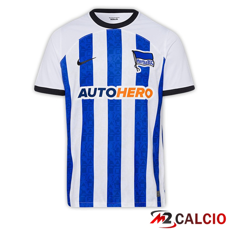 Maglie Calcio Hertha BSC Prima Blu Bianco 2022/2023