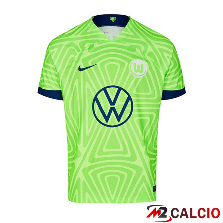 Maglie Calcio Vfl Wolfsburg Prima Verde 2022/2023