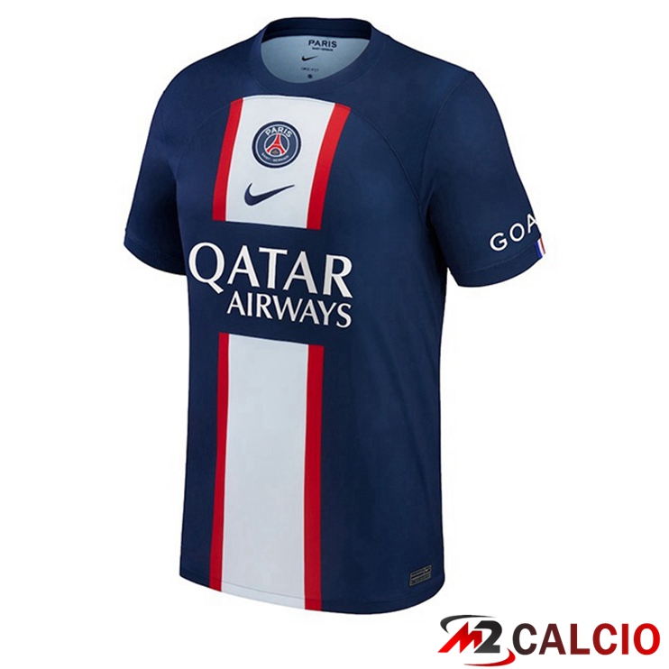 Maglie Calcio Paris PSG Prima Blu Royal 2022/2023