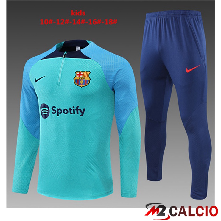 Tuta Calcio FC Barcellona Bambino Blu 2022/2023