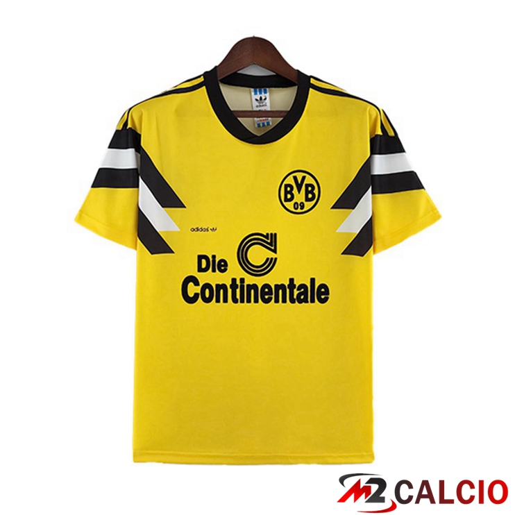 Maglie Calcio Dortmund BVB Retro Prima Giallo 1989