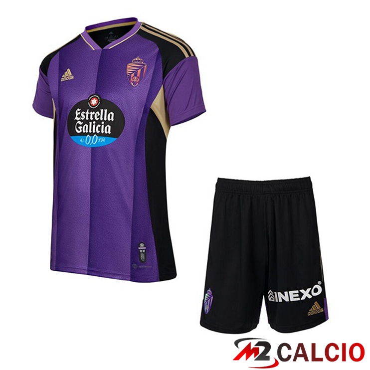 Maglie Calcio Real Valladolid Bambino Seconda Viola 2022/2023