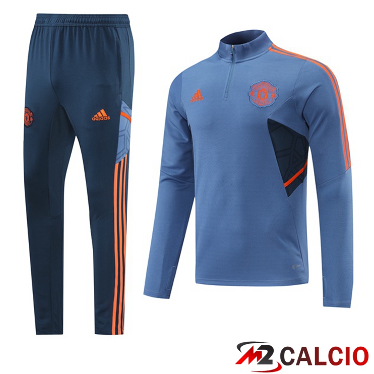 Insieme Tuta Calcio Manchester United Grigio 2022/2023