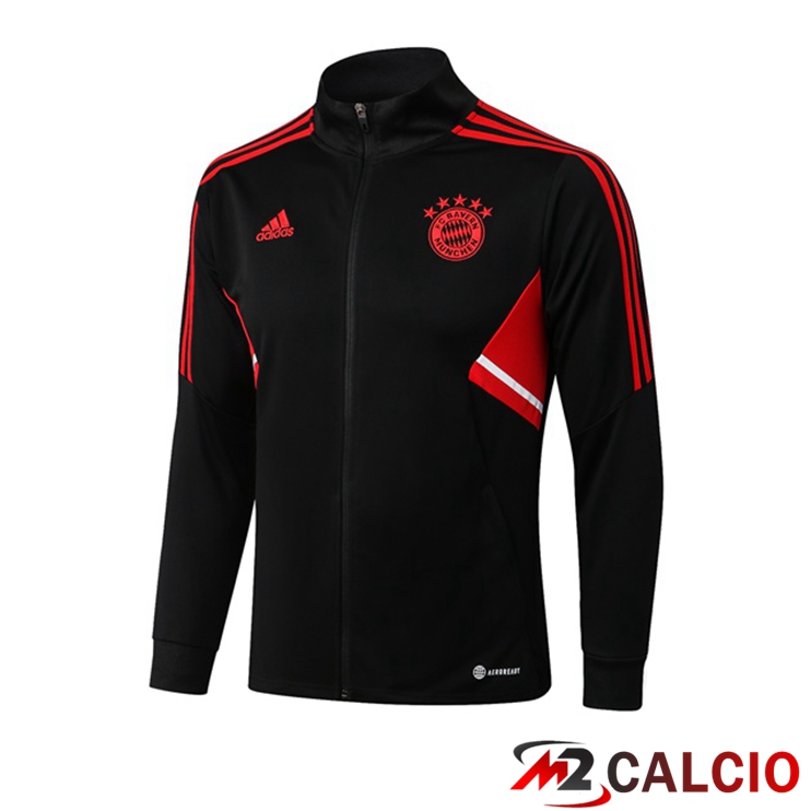 Giacca Calcio Bayern Monaco Nero 2022/2023