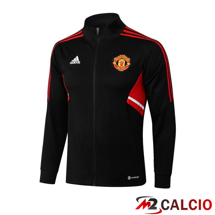 Giacca Calcio Manchester United Nero 2022/2023