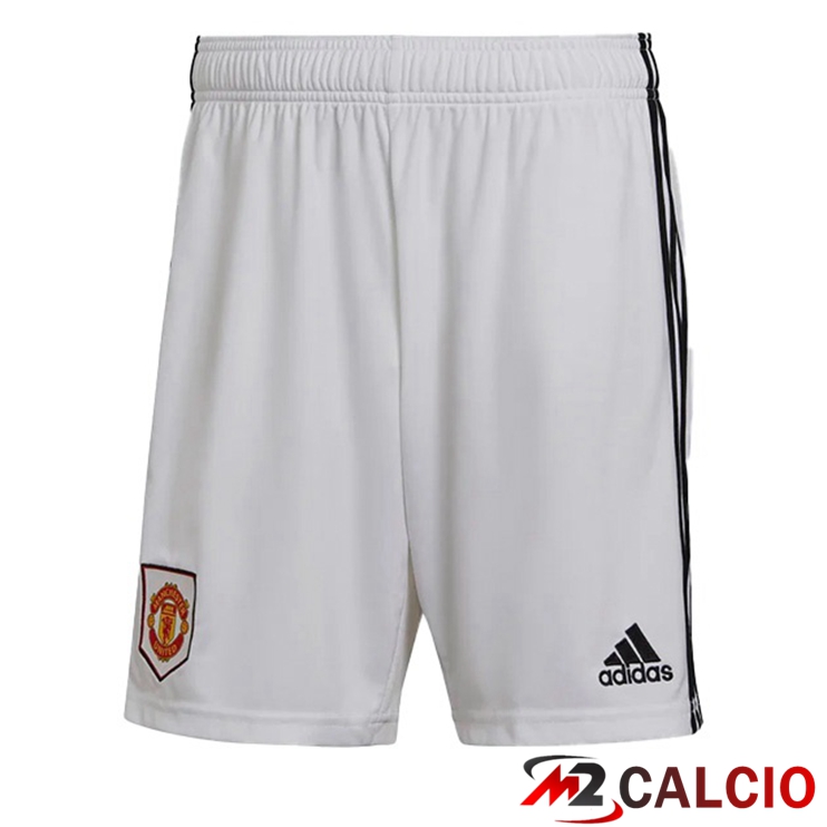 Pantaloncini Calcio Manchester United Prima Rosso 2022/2023