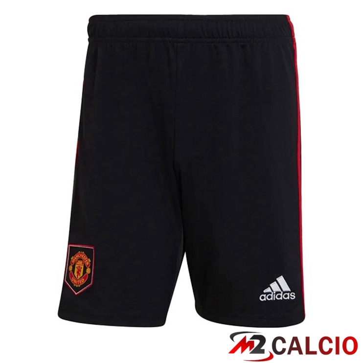 Pantaloncini Calcio Manchester United Seconda Bianco 2022/2023