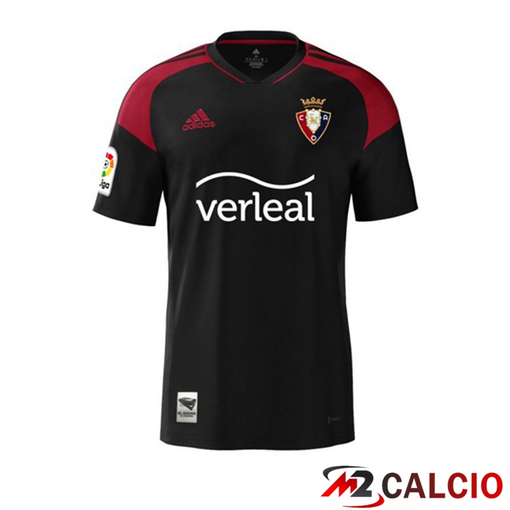 Maglie Calcio CA Osasuna Seconda Nero 2022/2023