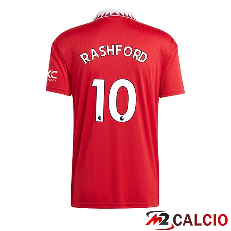 Maglie Calcio Manchester United (RASHFORD 10) Prima Rosso 2022/2023