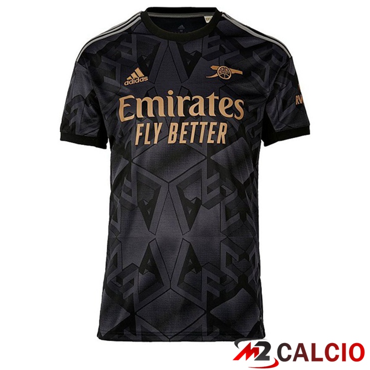 Maglie Calcio Arsenal Seconda Nero 2022/2023