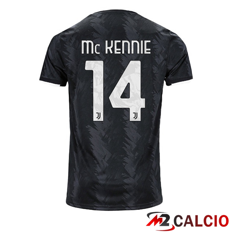 Maglie Calcio Juventus (MCKENNIE 14) Seconda Nero 2022/2023