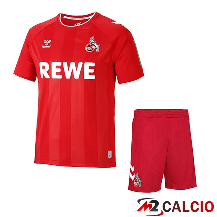 Maglie Calcio FC Koln Bambino Seconda Rosso 2022/2023