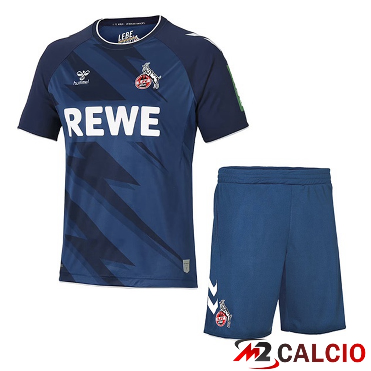 Maglie Calcio FC Koln Bambino Terza Blu Reale 2022/2023