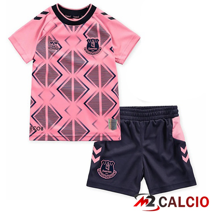 Maglie Calcio Everton Bambino Seconda Rosa 2022/2023