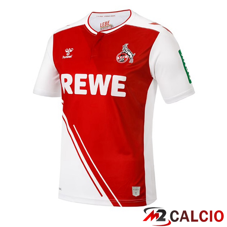 Maglie Calcio FC Koln Prima Rosso Bianco 2022/2023