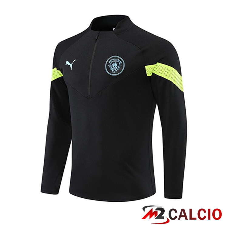 Felpa Allenamento Manchester City Nero 2022/2023