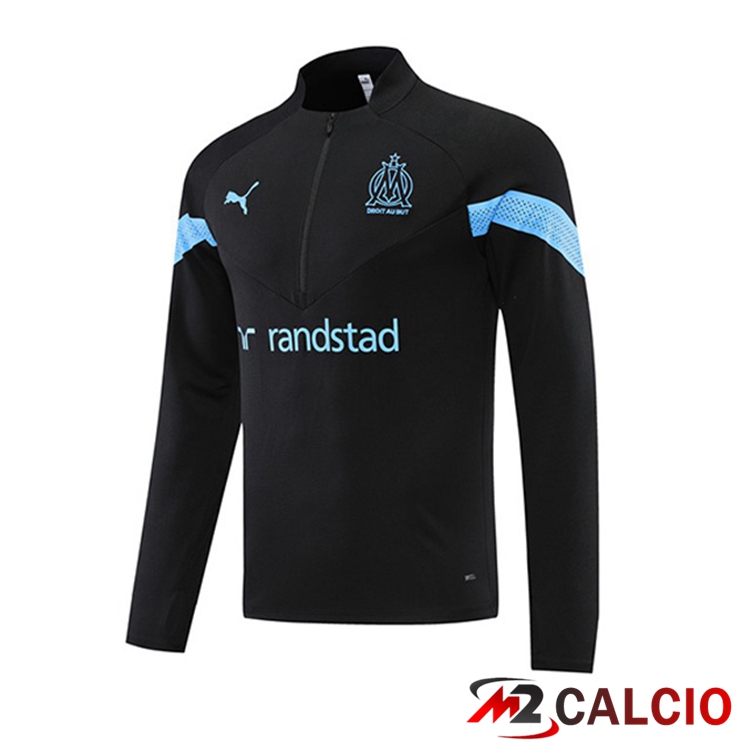 Felpa Allenamento Marsiglia OM Nero 2022/2023
