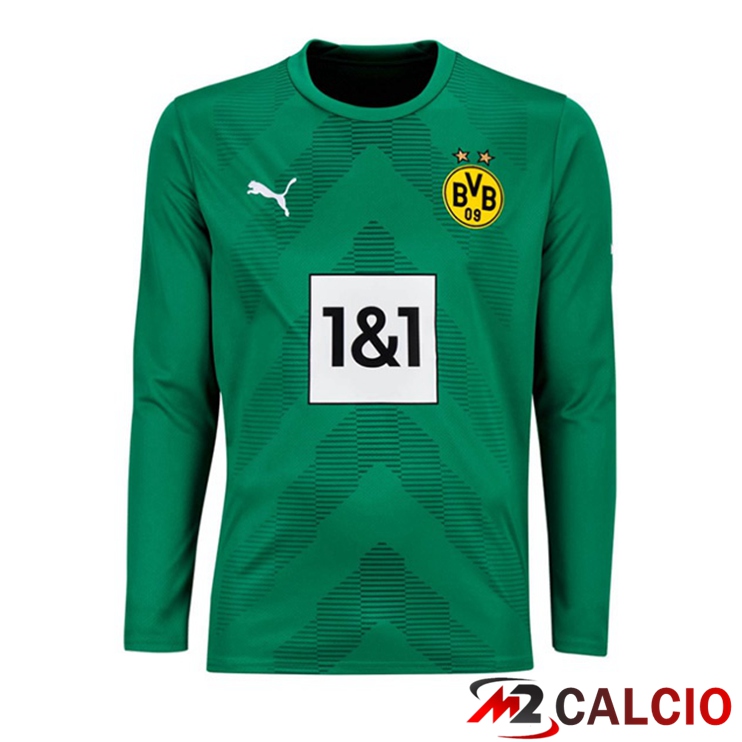 Maglie Calcio Dortmund BVB Portiere Manica Lunga Verde 2022/2023