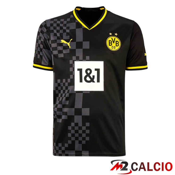 Maglie Calcio Dortmund BVB Seconda Nero 2022/2023