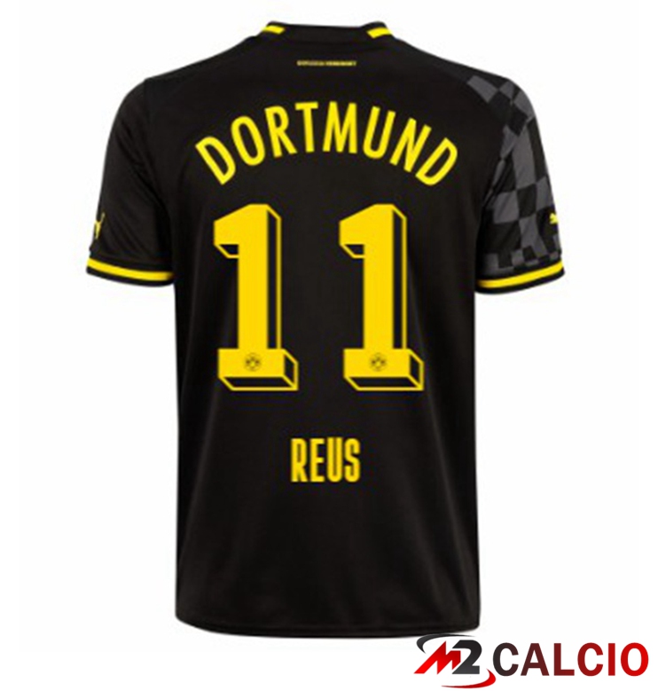 Maglie Calcio Dortmund BVB (Reus 11) Seconda Nero 2022/2023