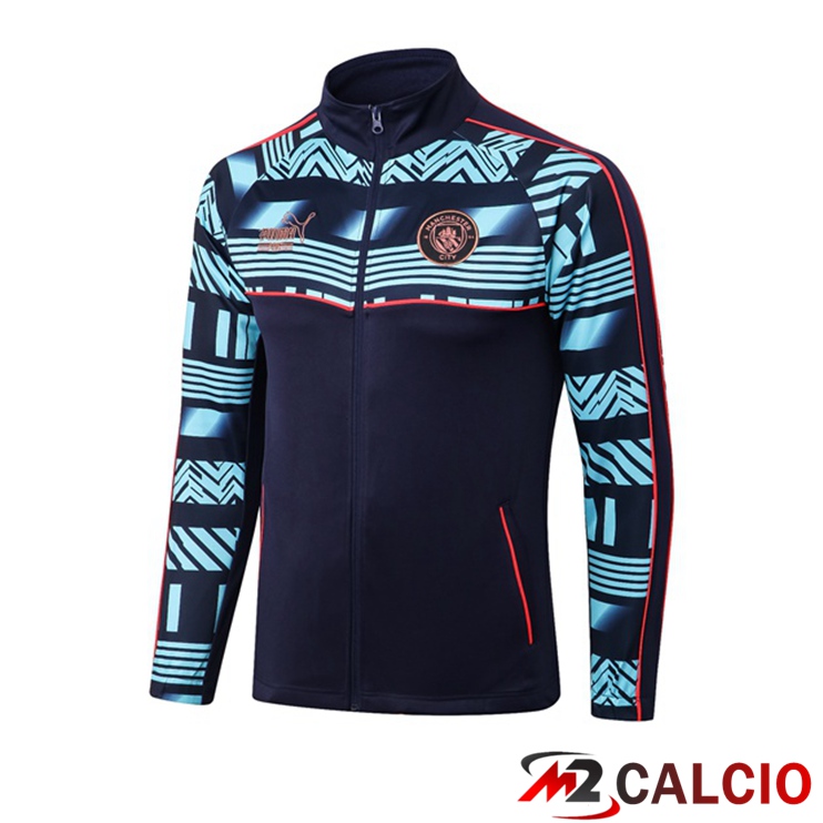 Giacca Calcio Manchester City Blu Reale 2022/2023