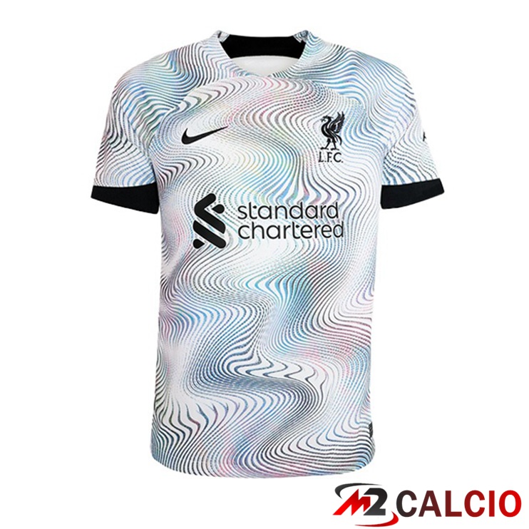 Maglie Calcio FC Liverpool Seconda Bianco 2022/2023