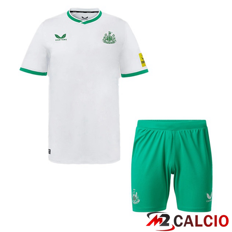 Maglie Calcio Newcastle United Bambino Terza Bianco 2022/2023