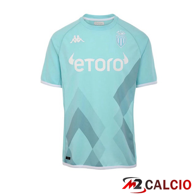 Maglie Calcio AS Monaco Portiere Blu 2022/2023