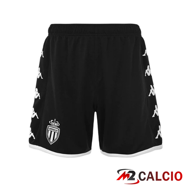 Pantaloncini Calcio AS Monaco Seconda Nero 2022/2023