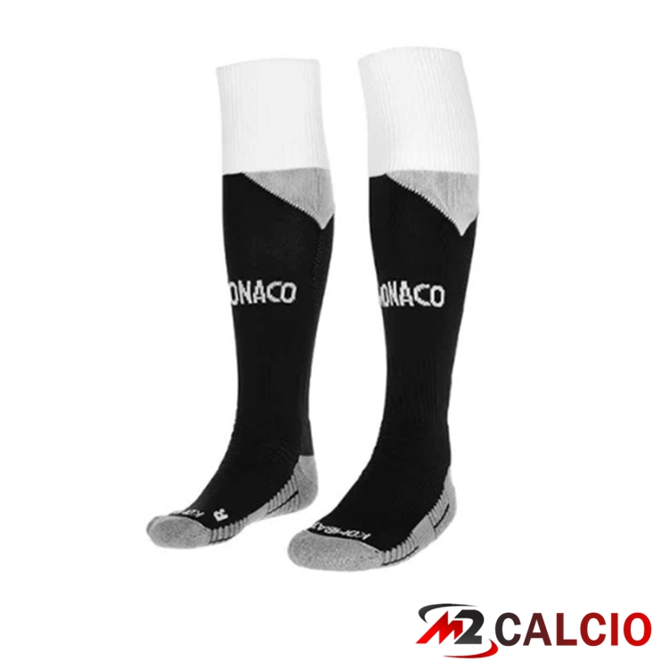 Calzini Calcio AS Monaco Seconda Nero 2022/2023