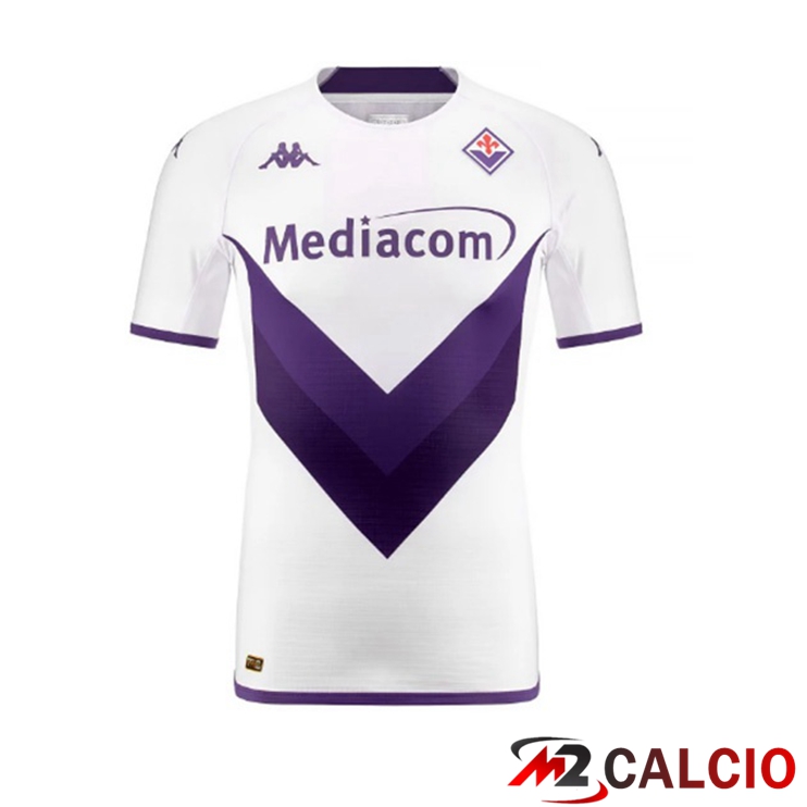 Maglie Calcio ACF Fiorentina Seconda Bianco 2022/2023