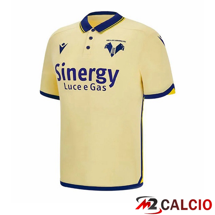 Maglie Calcio Hellas Verone Seconda Giallo 2022/2023