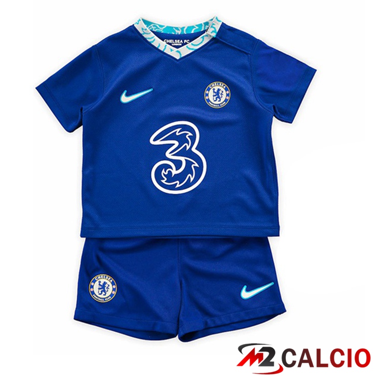 Maglie Calcio FC Chelsea Bambino Prima Blu 2022/2023
