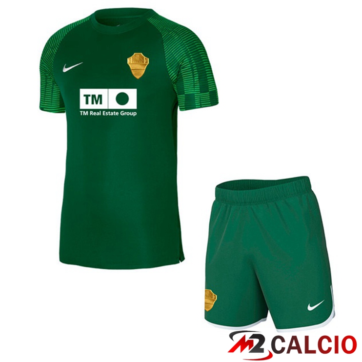 Maglie Calcio Elche CF Bambino Seconda Verde 2022/2023
