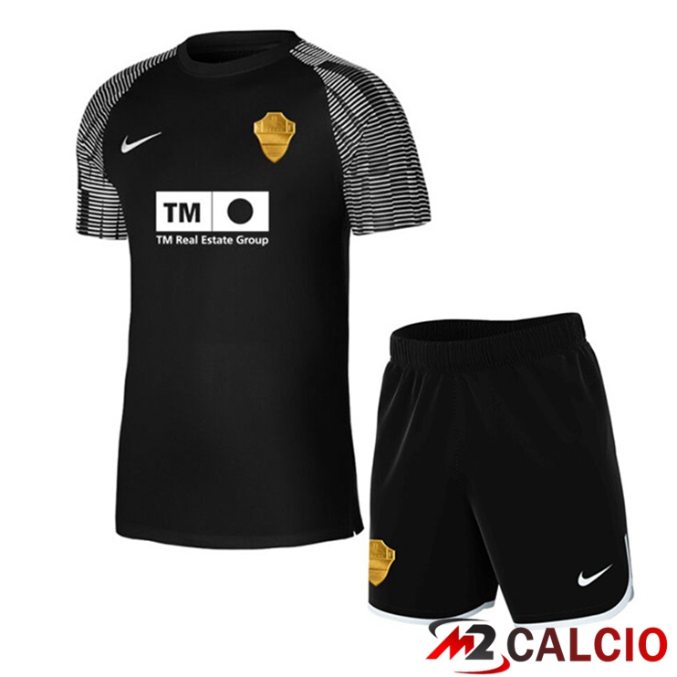 Maglie Calcio Elche CF Bambino Terza Nero 2022/2023