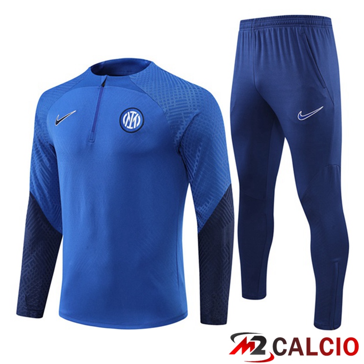 Insieme Tuta Calcio Inter Milan Blu 2022/2023