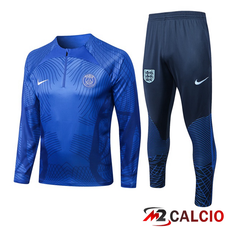 Insieme Tuta Calcio Paris PSG Blu 2022/2023