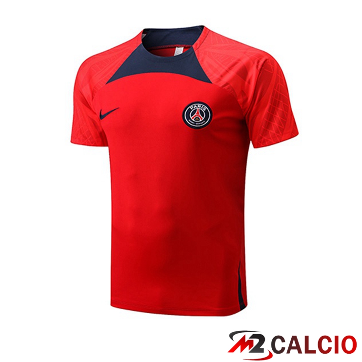 T Shirt Allenamento Paris PSG Rosso 2022/2023
