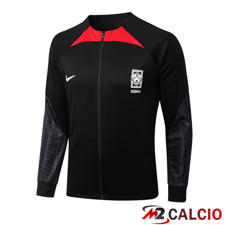 Giacca Calcio Corea Nero 2022/2023