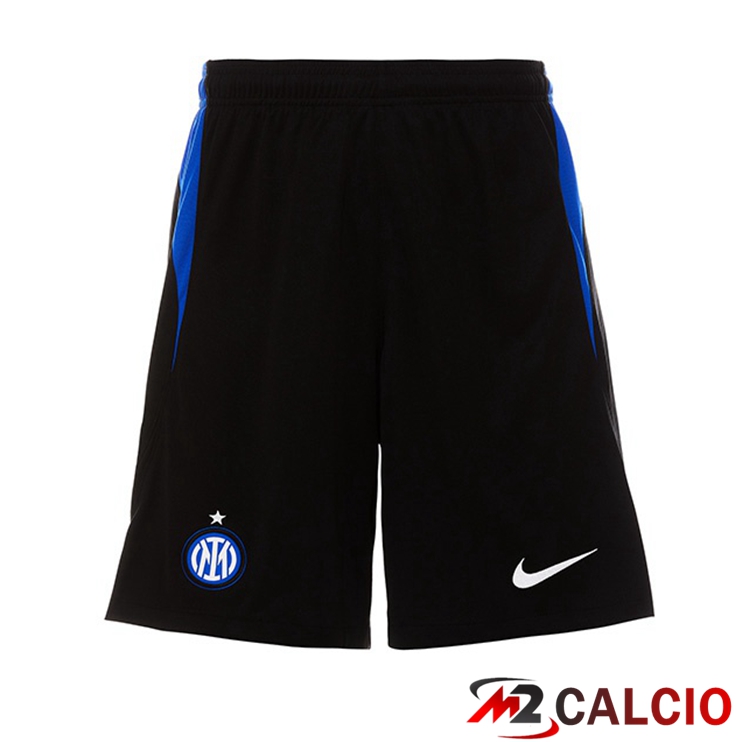 Pantaloncini Calcio Inter Milan Prima Nero Blu 2022/2023