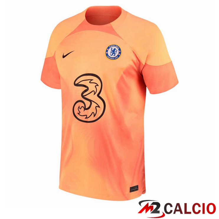 Maglie Calcio FC Chelsea Portiere Arancia 2022/2023