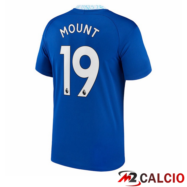 Maglie Calcio FC Chelsea (Mount 19) Prima Blu 2022/2023