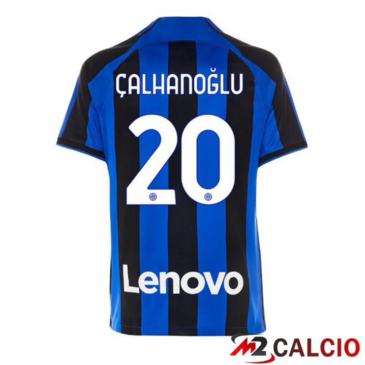 Maglie Calcio Inter Milan (ÇALHANOĞLU 20) Prima Nero Blu 2022/2023
